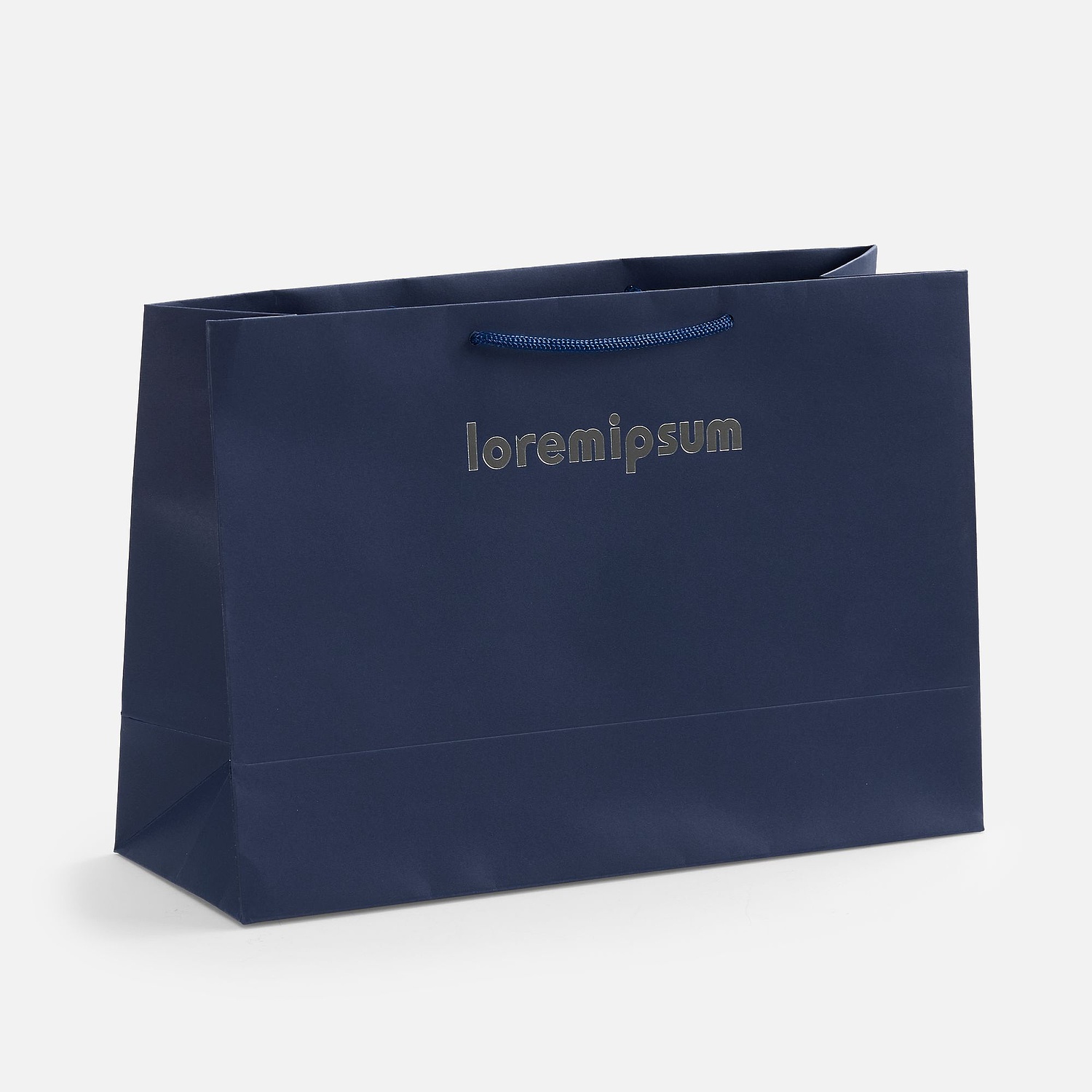 Пакет бумажный Ample Plus M, синий