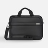 Сумка для ноутбука Discovery 15, черная с логотипом
