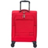 Чемодан Brosno S, красный с логотипом