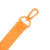 Застежка-карабин Snap Hook, M, оранжевый неон с логотипом