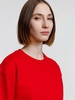Свитшот унисекс Columbia, красный с логотипом