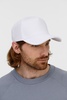 Бейсболка C1, белая с логотипом