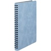 Ежедневник Spring Urban на заказ, недатированный, голубой с логотипом