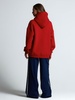 Худи Kulonga Oversize, красное с логотипом