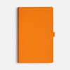 Ежедневник Lungo, недатированный, оранжевый с логотипом