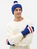 Варежки Winwear, темно-синие (кобальт) с логотипом