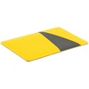Картхолдер Dual, серо-желтый с логотипом
