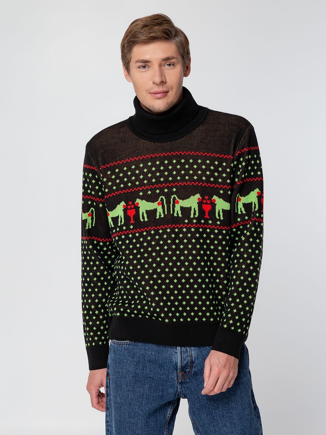 Свитер на заказ Tricksy Fint, акрил с логотипом