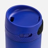 Термостакан X1 с цветной кнопкой, синий с черным