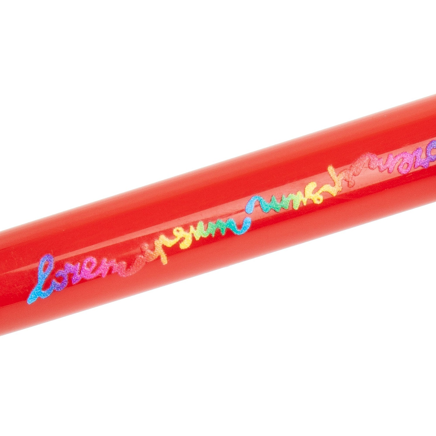 Ручка шариковая Senator Point, ver.2, красная с логотипом