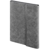 Ежедневник Petrus Flap, недатированный, серый с логотипом