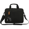 Сумка для ноутбука L224, черная с логотипом