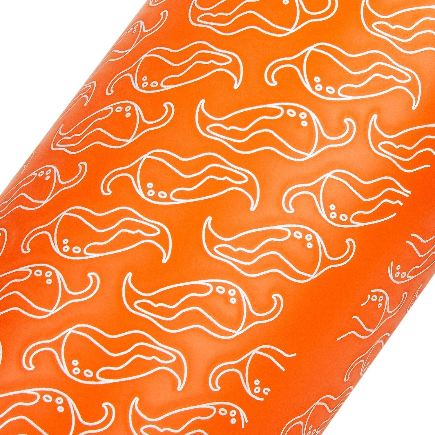 Бутылка для воды Funrun 400, оранжевая с логотипом