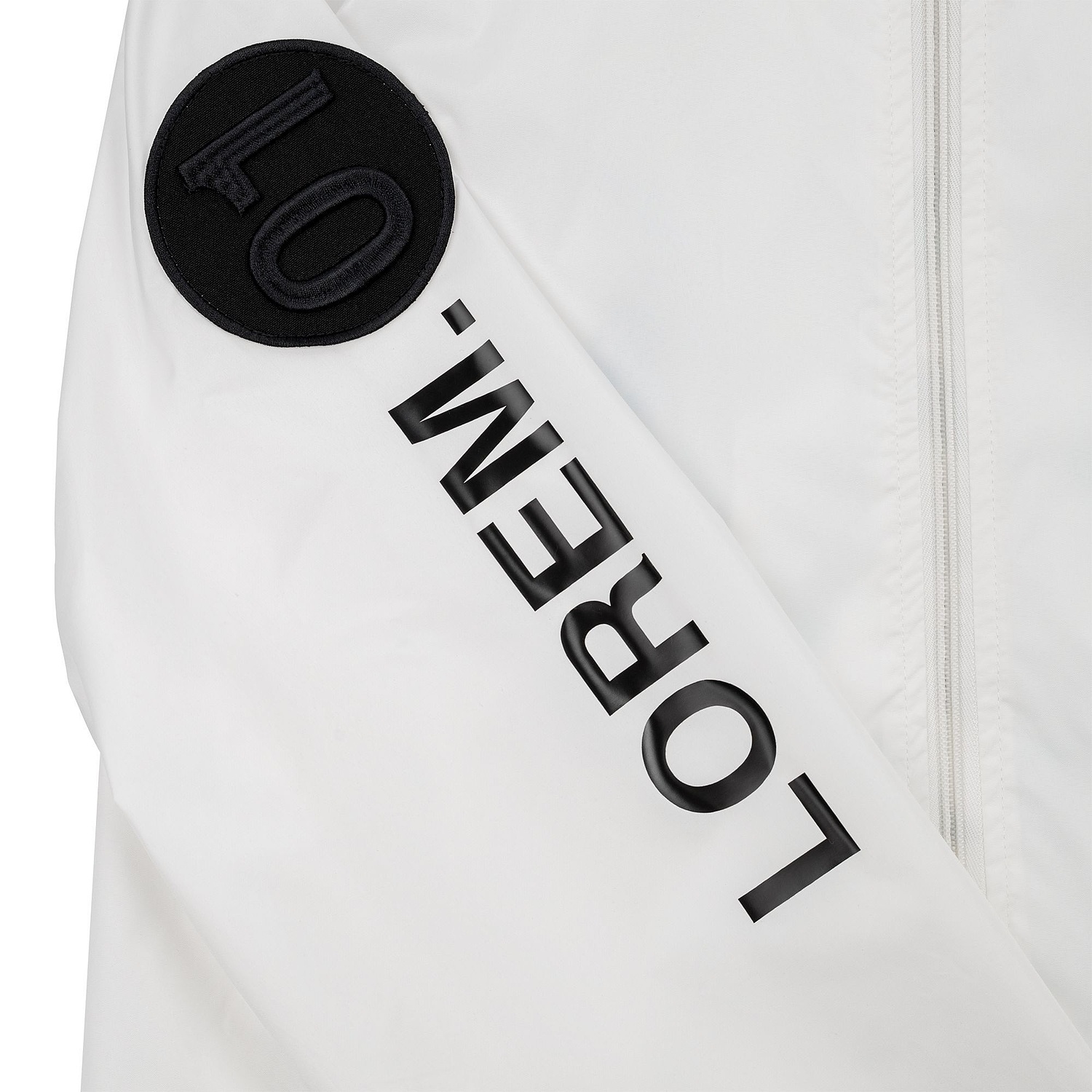 Ветровка Kivach, белая с логотипом