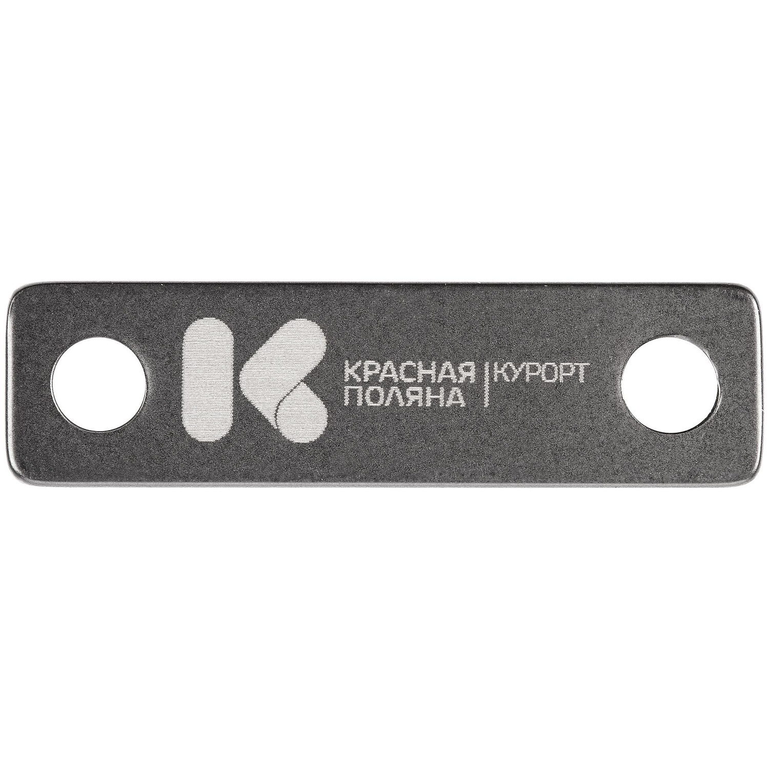 Шильдик металлический Alfa Liten, серый металлик с логотипом