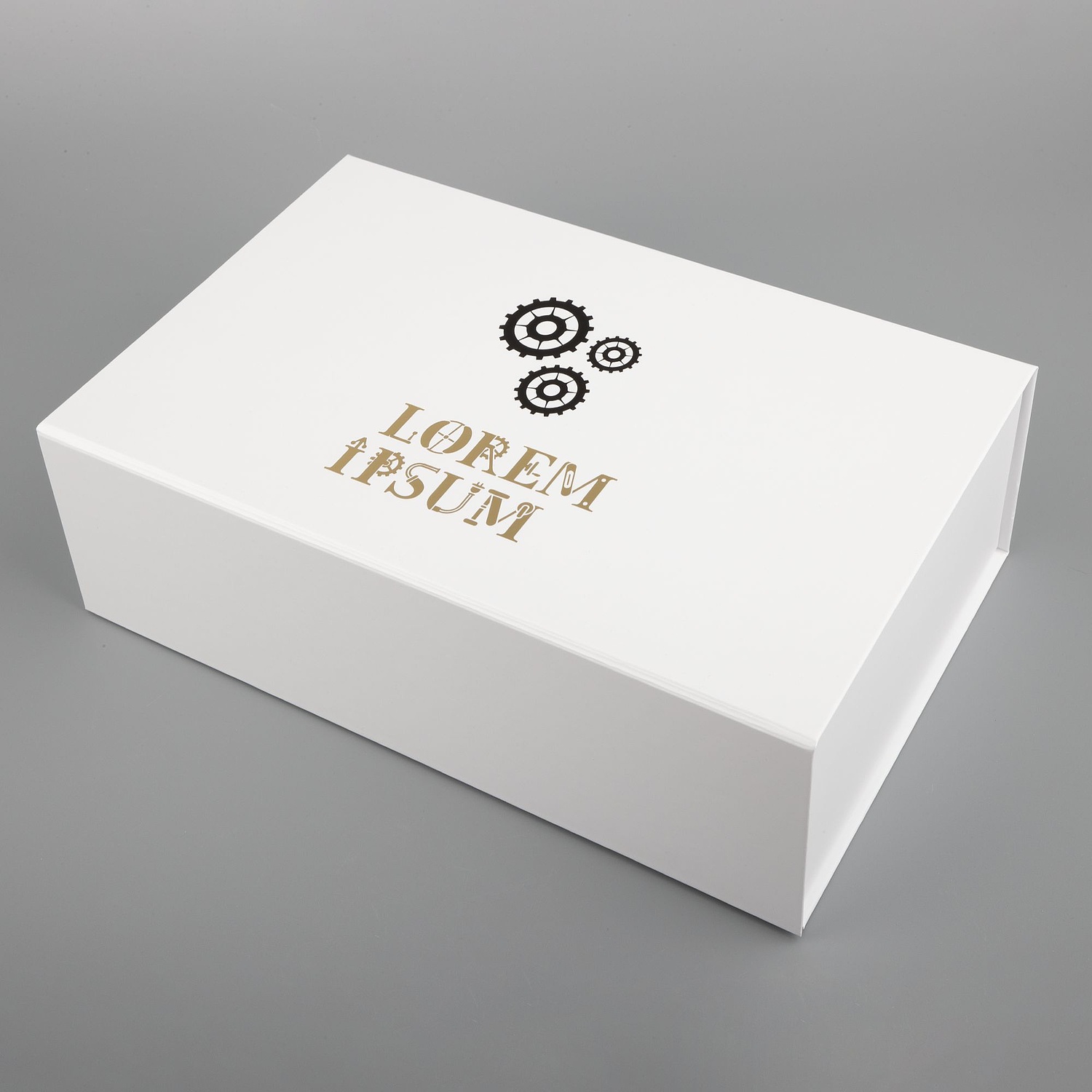 Коробка складная Formeza, M, белая с логотипом