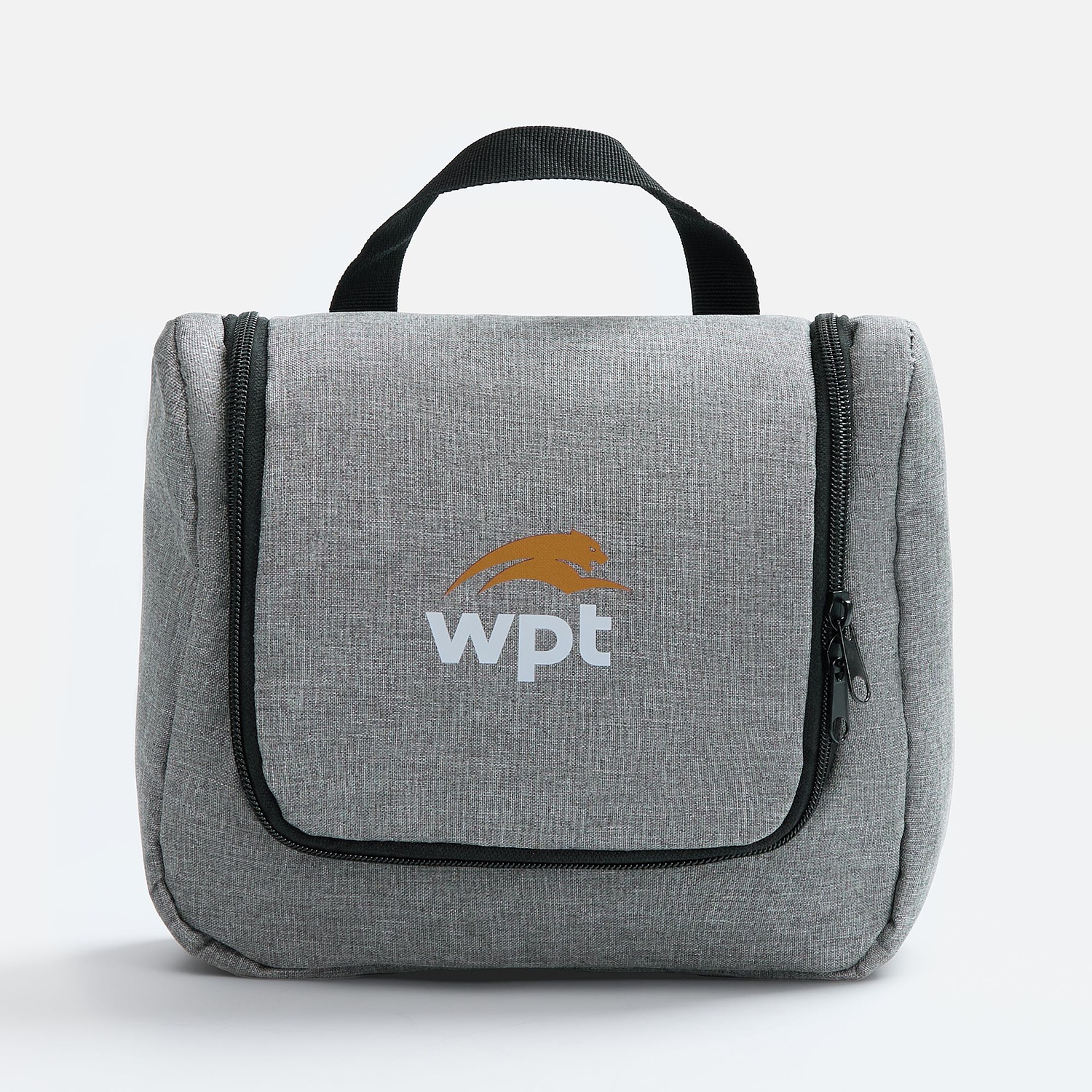 Несессер Simon, серый с логотипом