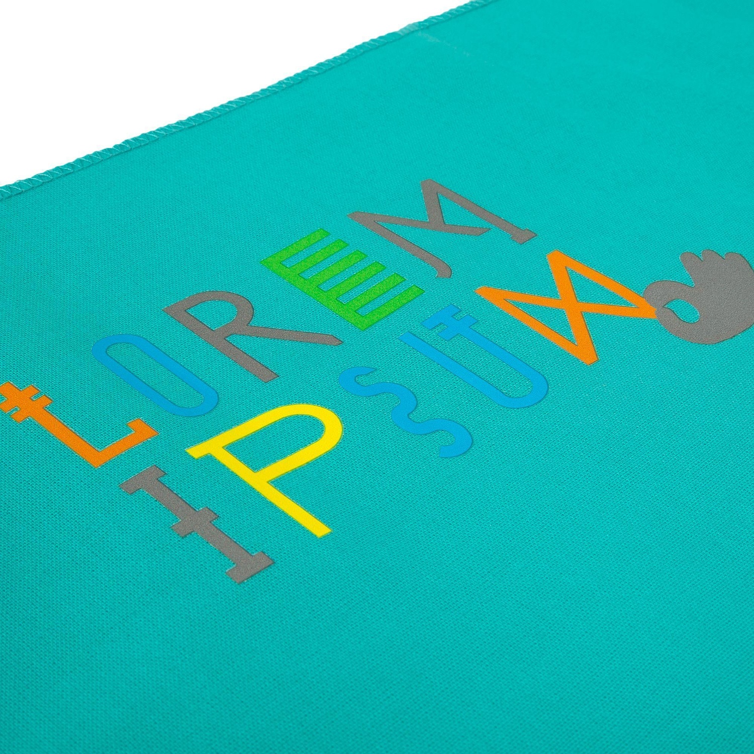 Бандана Overhead, бирюзовая с логотипом