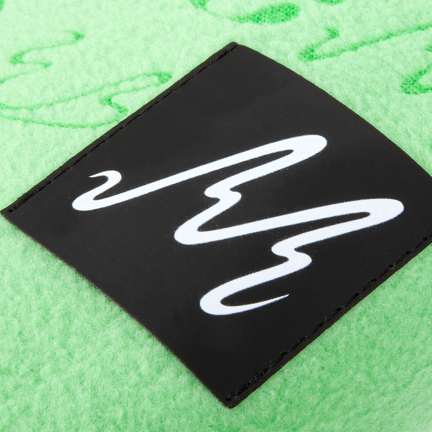 Флисовый плед Warm&Peace, светло-зеленый