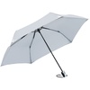 Зонт складной Safebrella, серый с логотипом