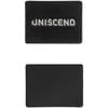 Беспроводная стереоколонка Uniscend Roombox, черная с логотипом
