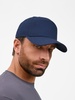 Бейсболка Settaro, темно-синяя с логотипом