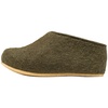 Домашние валенки Cant, зеленые (олива) с логотипом