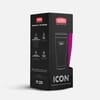 Термокружка Icon 470, фиолетовая с логотипом