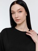 Футболка оверсайз унисекс Big Haul, черная с логотипом