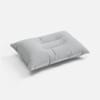 Надувная подушка Pillowish, серая с логотипом