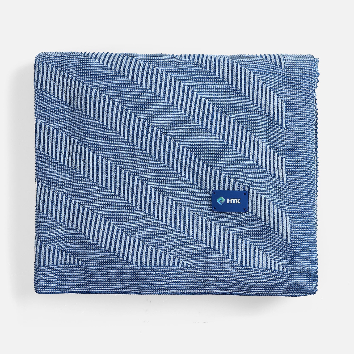 Лейбл из ПВХ Kreta, S, синий с логотипом