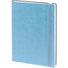 Ежедневник Vivian, недатированный, голубой с логотипом