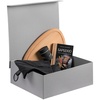 Коробка My Warm Box, серая с логотипом