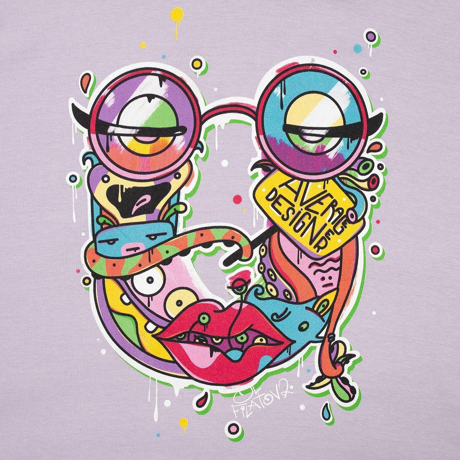 Худи унисекс Condor, сиреневое с логотипом