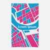 Плед на заказ Tricksy Net, 3 цвета, S, полушерсть с логотипом