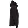 Куртка мужская Hooded Softshell черная с логотипом
