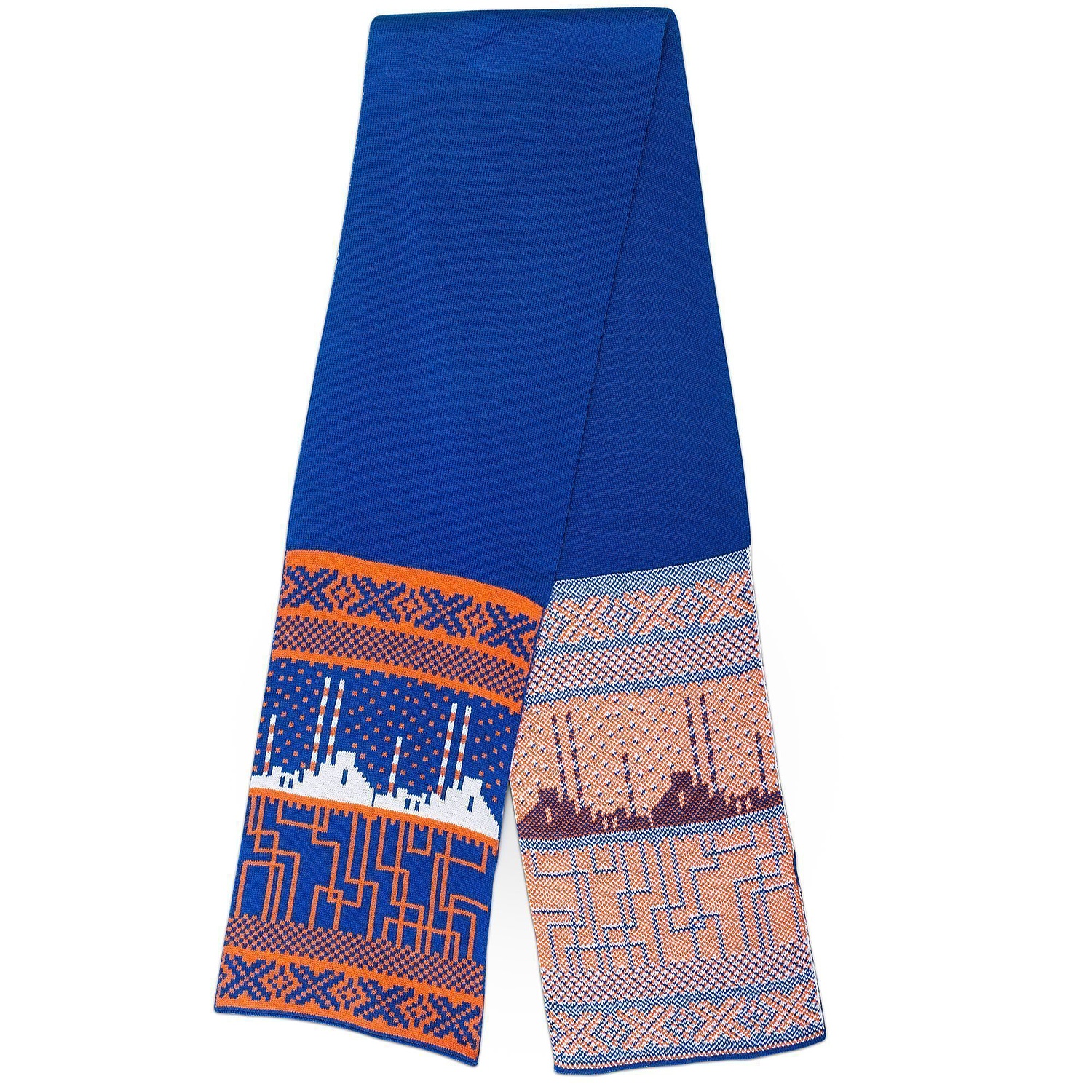 Шарф на заказ Tricksy Rand, M, полушерсть