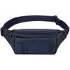 Сумка поясная Panama, синяя с логотипом