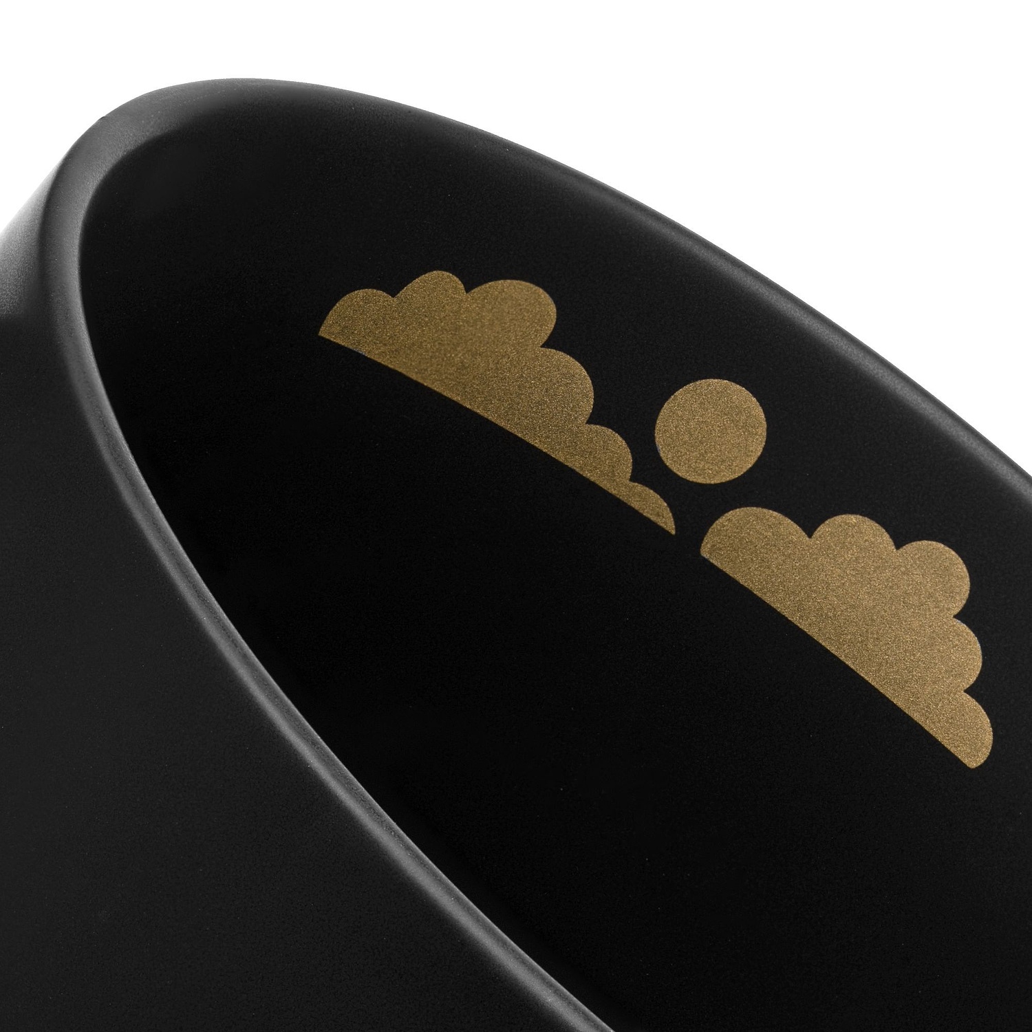 Чашка Jumbo, ver.2, матовая, черная