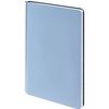 Ежедневник Aspect на заказ, недатированный, голубой с логотипом