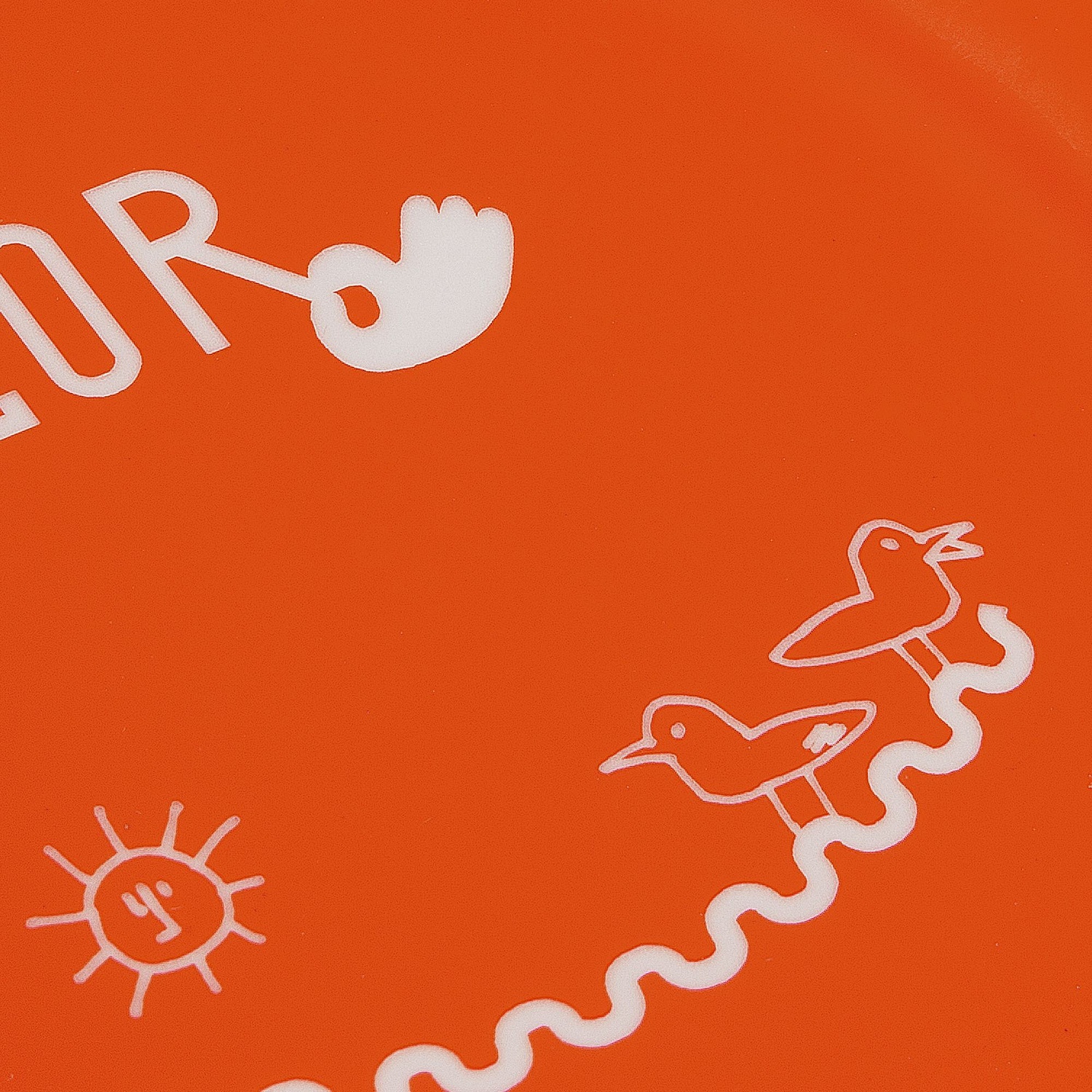 Чайная пара Best Morning, оранжевая с логотипом