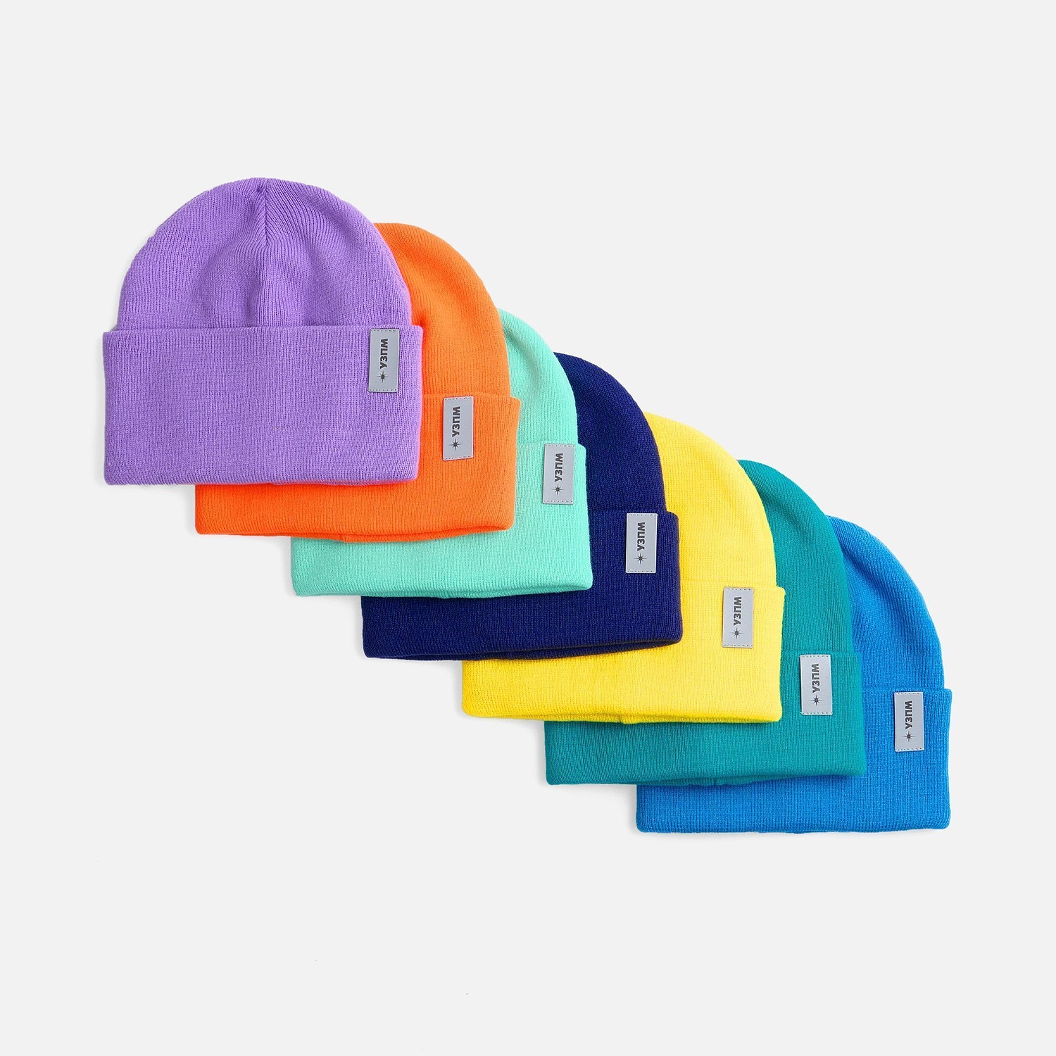 Шапка Urban Flow, фиолетовая с логотипом