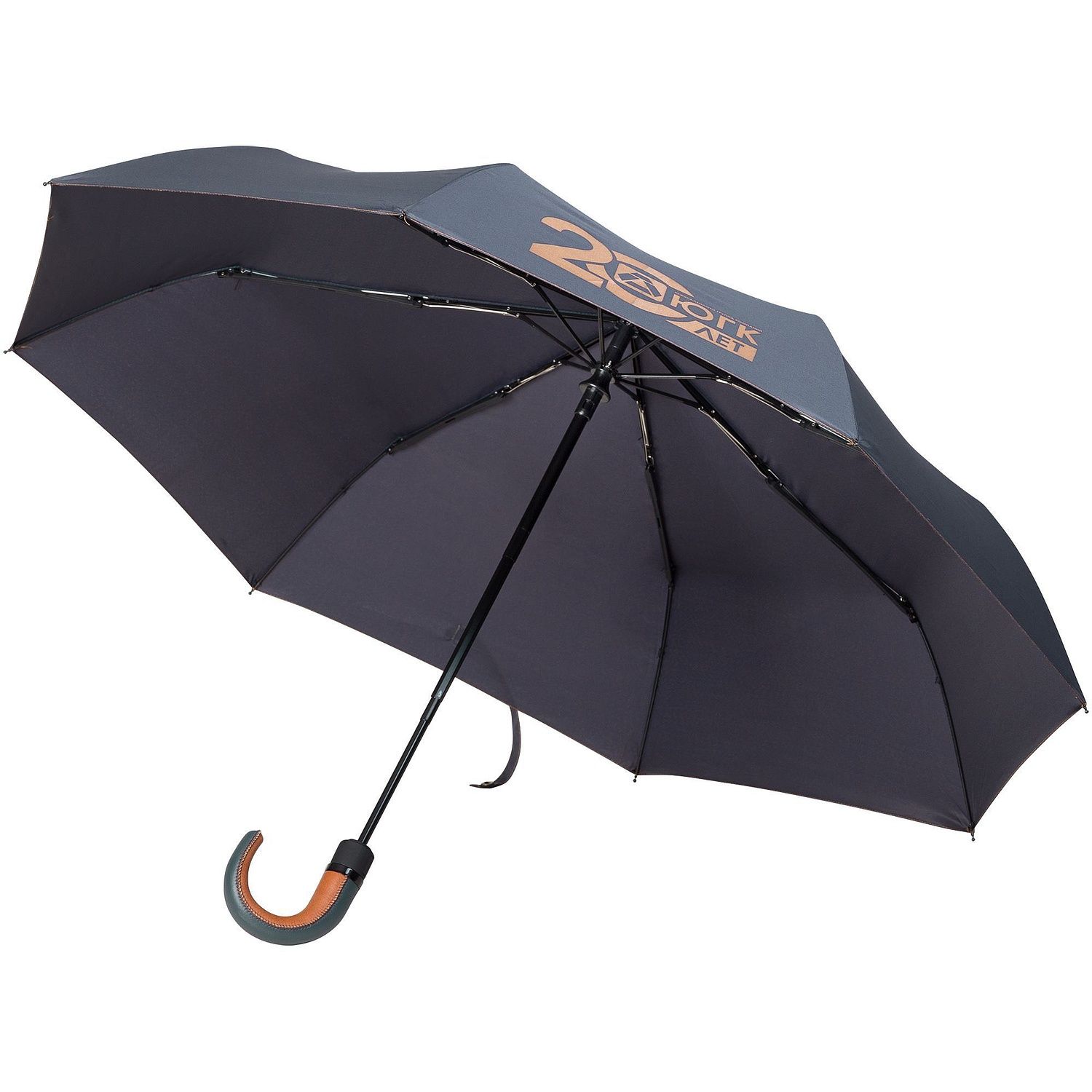 Складной зонт Palermo, темно-синий