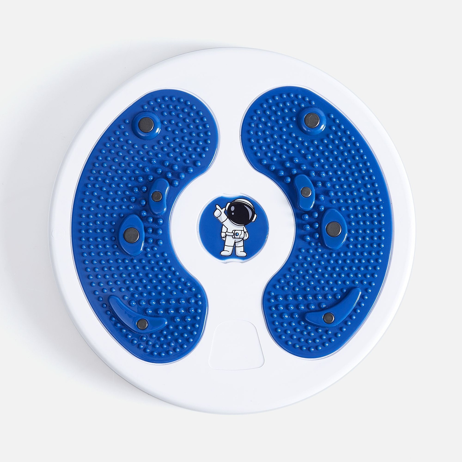 Диск здоровья вращающийся SpinTeam, белый с синим