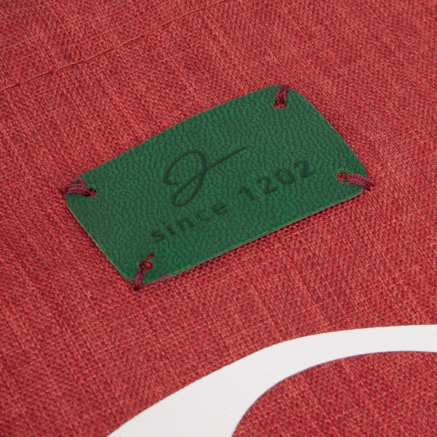 Рюкзак-мешок Melango, красный с логотипом