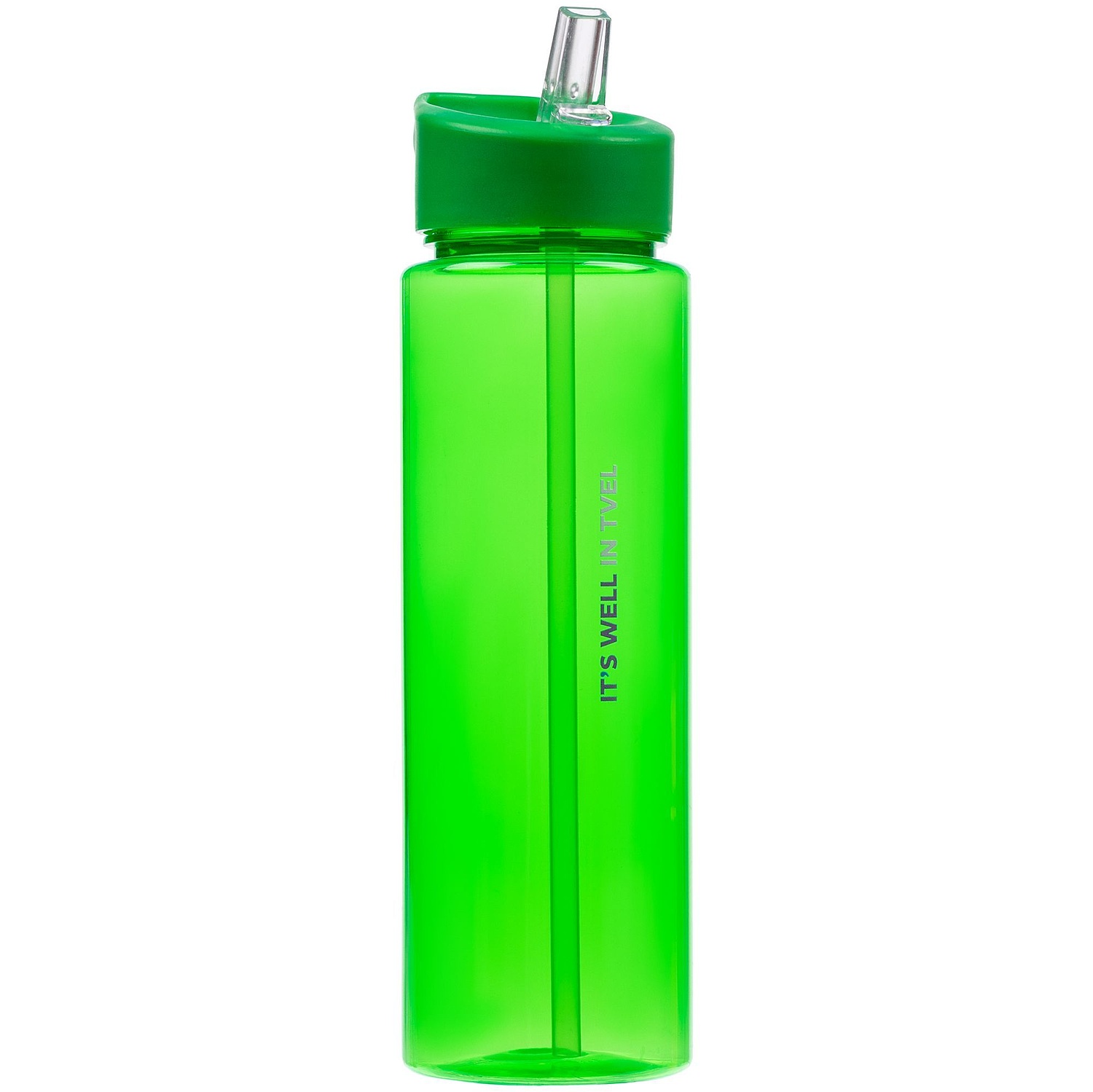 Бутылка для воды Holo, зеленая с логотипом