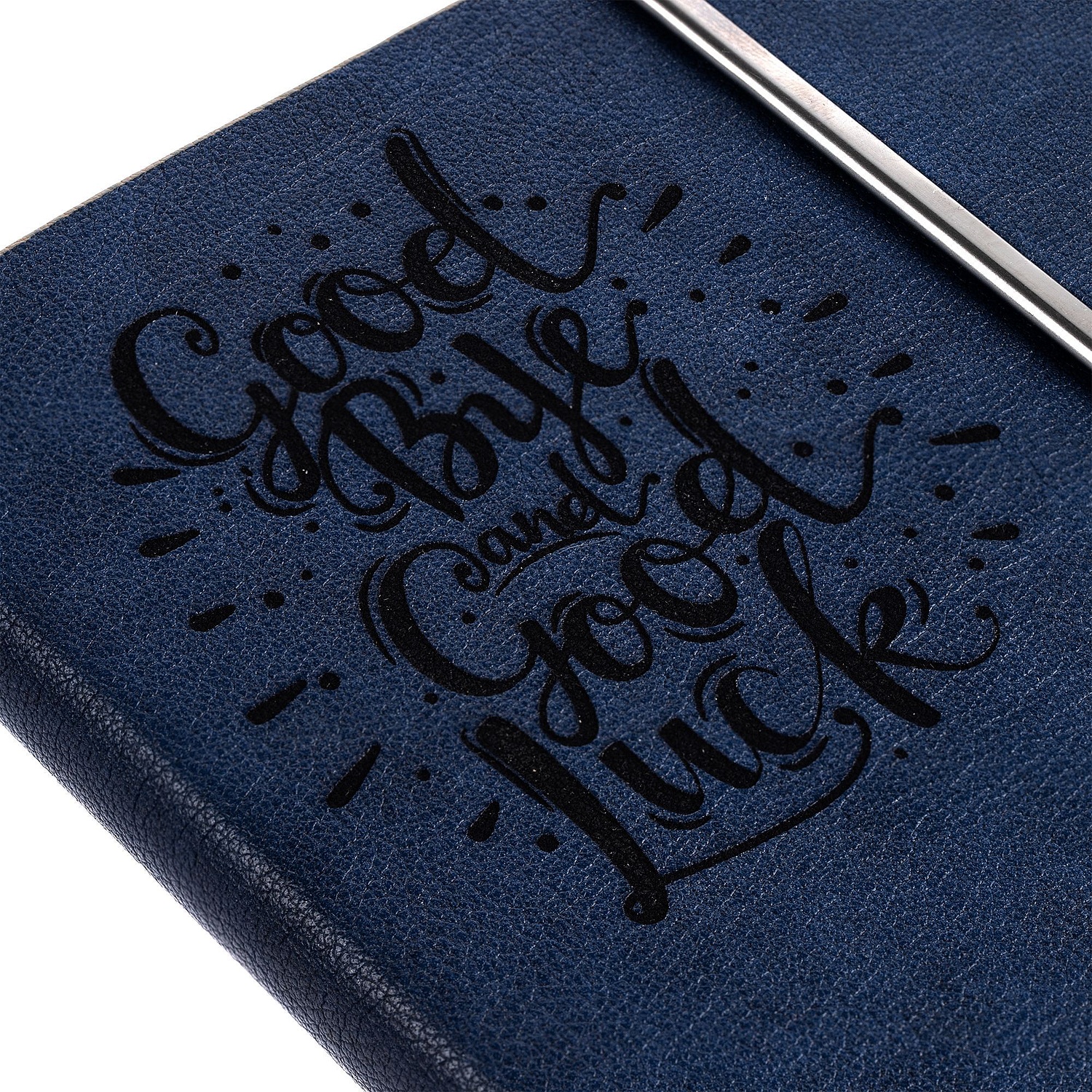 Ежедневник Petrus Flap, недатированный, синий с логотипом