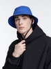 Панама Ben Mac, ярко-синяя с логотипом