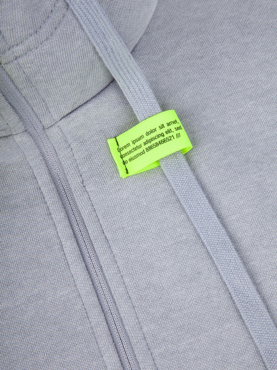 Толстовка унисекс H3, серая с логотипом