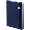 Ежедневник Nova Round, недатированный, темно-синий с логотипом